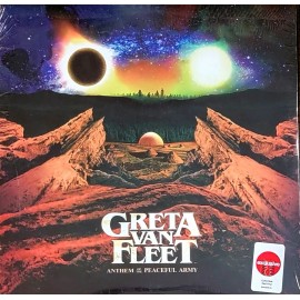 GRETA VAN FLEET ANTHEM OF THE PEACEFUL ARMY - RED VINYL LP " NEW, SEALED "