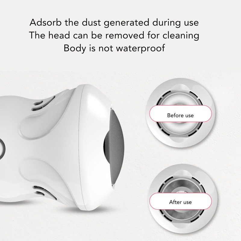 Electric Vacuum Foot Grinder Pedicure Rechargeable Electronic Cracked Skin Cleaning