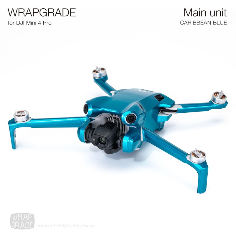 WRAPGRADE Skin Stickers Compatible with DJI Mini 4 Pro |