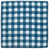 濱文様 和たおるセミウォッシュ（タオルハンカチ） ラフギンガムチェック