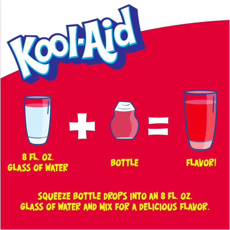 Kool-Aid Liquid Drink Mix (CHERRY) (Pack of 4)