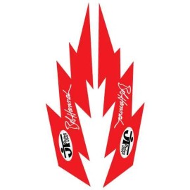 Suzuki Yamaha Honda Kawasaki KX YZ CR RM RA RH RC VINTAGE MOTOCROSS JT Racing Motocross decal sticker set RM YZ CR KX Honda 2Pcs