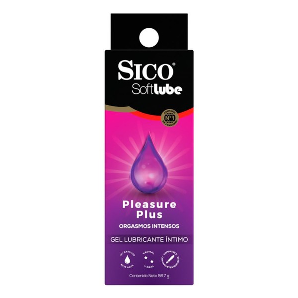 Sico® Softlube, Lubricante Íntimo en Gel de 56.7g