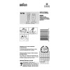 Braun Series 5 Combi 51s Foil And Cutter Replacement Pack