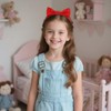 Norbiariz Red Bow Headband Cute Headbands for Girls Hair Accessorie