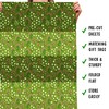 Green Wrapping Paper - 6 Sheets Birthday Wrapping Paper for