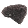 Milani Knitted Remix Brim Beanie Brown