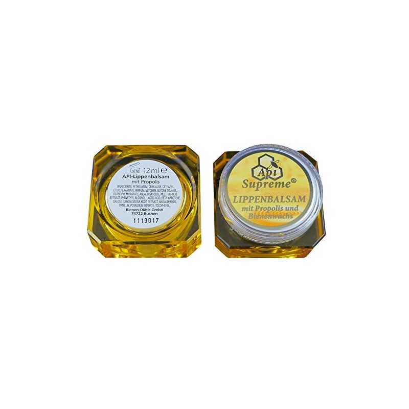 Api Supreme Lip Balm with Propolis and Beeswax 3 x