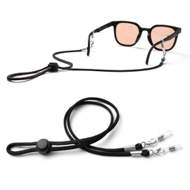 DUGRAFT 1 Pcs Unisex Glasses Straps, Universal Spectacles Cord, Lockable and Adjustable Glasses String, Sunglasses Strap for Men and Women, Eye glasses Lanyard Neck Cord Holder.
