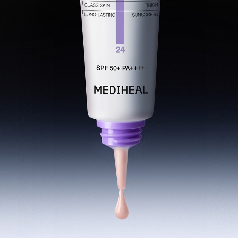 Mediheal [슈퍼적립] [1+1] 메디힐 수분 선세럼 마데카소사이드+피디알엔 톤업 (SPF 50+)