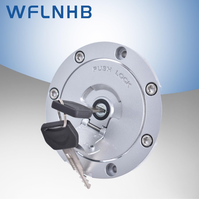 WFLNHB Ignition Switch Fuel Cap Seat Lock Key Replacement for