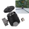 Mini Ball Head Universal Camera Tripod Mount Adapter 360 Degree