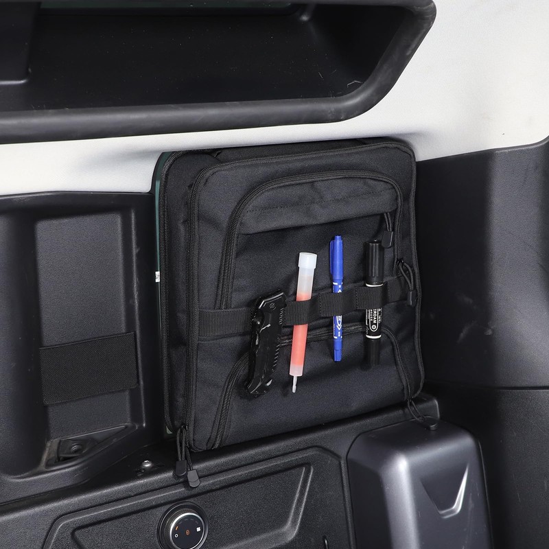 PIUGILH Trunk Side Window Organizer Storage Bag Compatible with Land