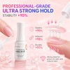 Curvlife ProBonding - Pegamento de uñas semisólido con brocha, 0.3