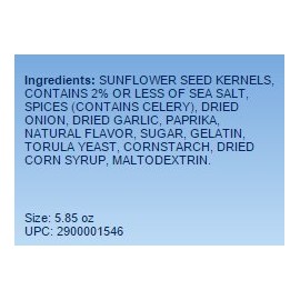Planters Dry Roasted Sunflower Kernels (Pack of 4)