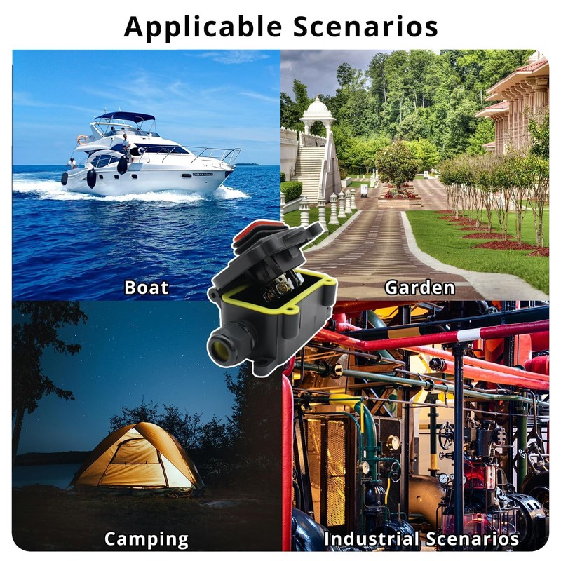 MAKERELE Inline Cord/Power On Off Switch AC 20A-125V 16A-250V (Mountable,