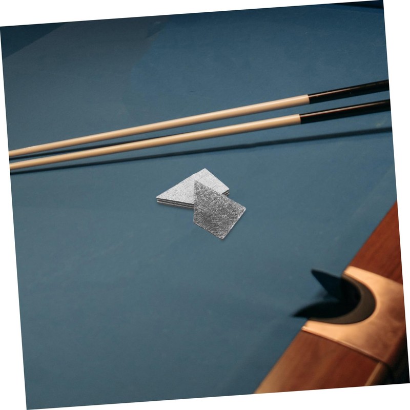 Totority 12pcs Billiard Table Pad End Facings 3mm Rubber Pool