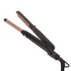 Hair Straightener Black Ergonomic Handle Ceramic Coating Electric Curling Iron