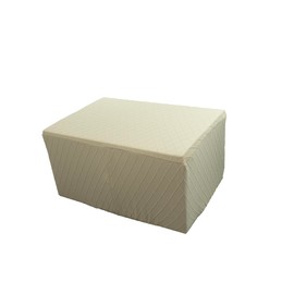 Rectangular Ottoman Stool Cover, Protective Cover for Stool Cover, Seat Cover, Footstool Cover, Stretching, 60 x 40 cm