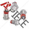 APIELE 16mm Latching Push Button Switch 12V DC On Off