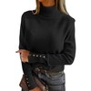 ANRABESS Turtleneck Sweaters for Women 2025 Fall Long Sleeve Dressy