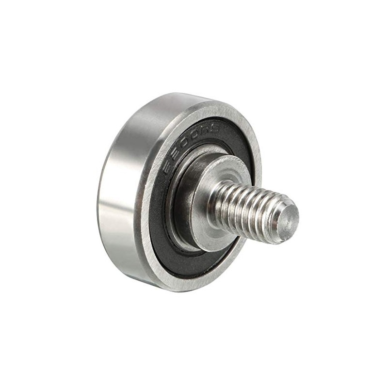 uxcell Bearing Roller with Threaded Rod 30x9mm M8x12mm for Sliding