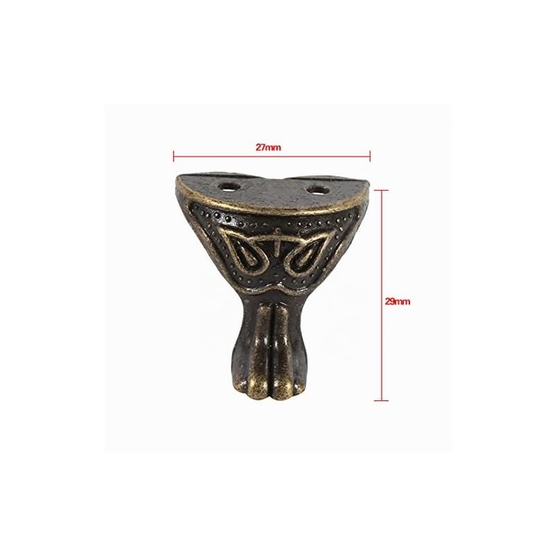 Garosa Protezioni Angolari in Lega di Zinco, Stile Vintage Bronzo