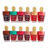 KFMX Set Tinta Para Labios Forma De Paleta 12 Piezas