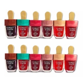 KFMX Set Tinta Para Labios Forma De Paleta 12 Piezas