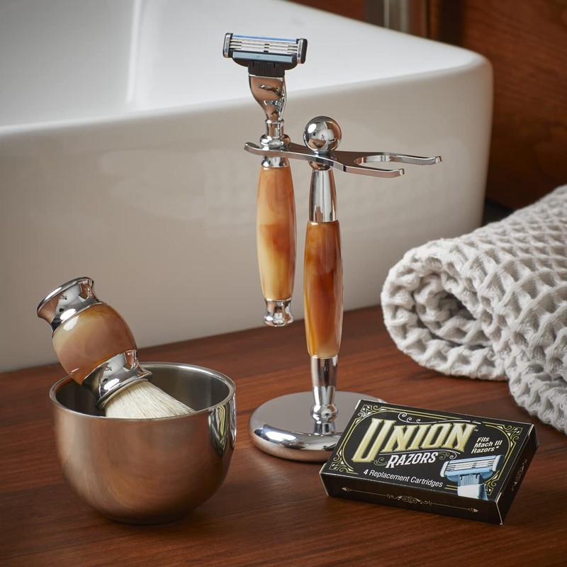 Union Razors SG3 5-Piece Razor Gift Set - Tiger Eye