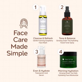 Tree to Tub Tree To Tub Tranexamic Acid Serum for All Skin Types - Reduce the Look of Dark Spots w/Alpha-Arbutin, Hyaluronic Acid, & Vitamin C - Hydrating, Vegan Formula for Radiant, Even-Looking Skin