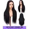 Foypot Straight Wigs Human Hair 13x6 Lace Front Wigs Human