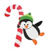 Candy Cane Penguin Foam Door Knob HGR Craft Kit -