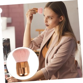 Minkissy 1pc Multifunctional Makeup Brush Short Handle Brush Face Blush Powder Sponge Cosmetics for Women Makeup Tools for Ladies