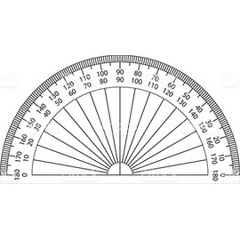 Westcott 4" Protractor