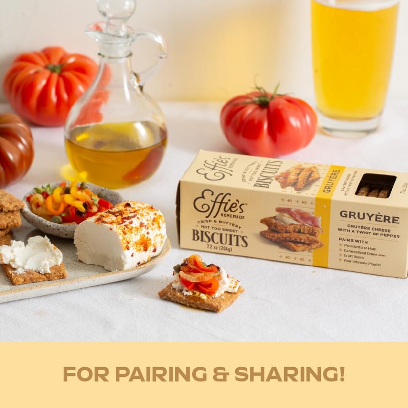 Effie's Homemade Biscuits - Gruyère - 1 Pack