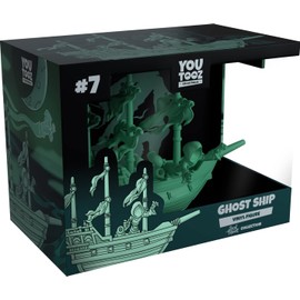 Youtooz Ghost Ship 3.6" Inch Vinyl Figure, Glow in The Dark Ghost Ship from Sea of Thieves Collectible Figure by Youtooz Sea of Thieves Collection