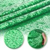 yuboo Emerald Green Sequin Table Runners - 2 Pack 12''x