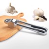 ORBLUE Garlic Press, Stainless Steel Mincer and Crusher with Garlic