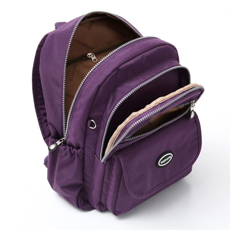 Laneko Mini Nylon Backpacks for Women Small Backpack Purse Lightweight