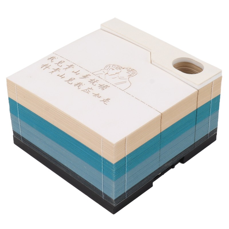 Creative Cruise Ship Sticky Notes Desktop Decoration 3D Hand Tear