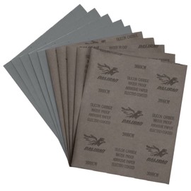 JONMON 2500 3000 Grits Sandpaper - 10Pcs 9 x 11 Inch Wet Fine Sanding Sandpaper Assortment, Abrasive Sand paper Sheet for Automotive Sanding Wood Furniture Metal Polishing Finishing