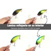 TACTICAL FISHING 4 Piezas - Kit de Curricanes 12.5cm 20.5g