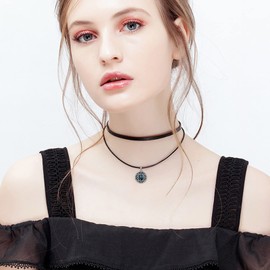 CUOKA MIRACLE Men's Picture Chain 925 Sterling Silver Round Locket Necklace Photo Amulet Pictures Pendant Necklace for Opening Pictures Jewellery Gifts for Women Girls Mum Grandmother, Sterling Silver