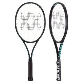 VOLKL Team Speed Black/Turquoise | Tennis Racquet | Featuring Vibration Control Handle System | 265g or 9.4oz | Grip Sizes: 0-5