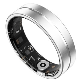 CNBRO Smart Rings Fitness Health Ring Heart Rate Sleep Rings Remote Family Care Sports Exercise Modes Activity Tracker Pedometer Smart Rings for Android & iOS Phones