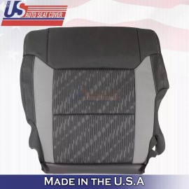 US Auto Seat Cover INC 2014 2015 For Toyota Tundra Front DRIVER Bottom Cloth Cover Replacement Black