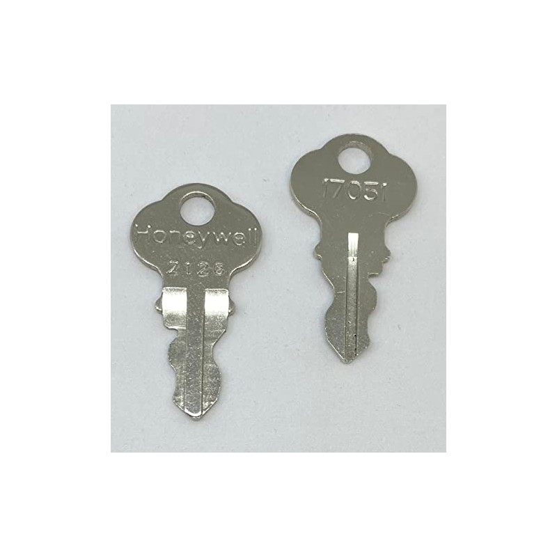 Honeywell Replacement Keys 2126 17051 Double Sided SafeCo Brands 2-Keys