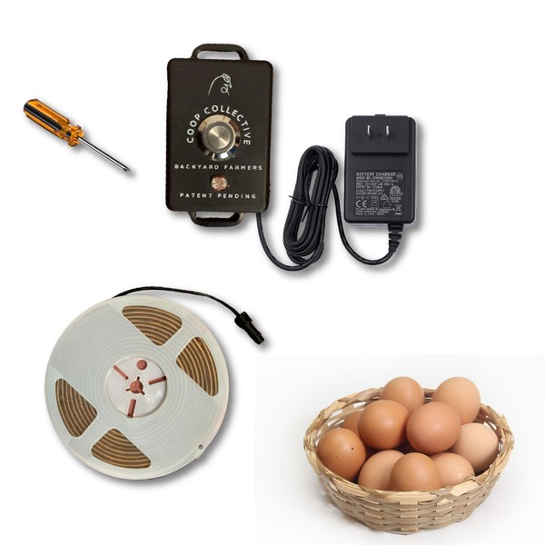 Coop Collective Automatic Full-Spectrum Egg Production Lighting System, Ethically Increase