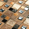 Simple Tile - 5 Sheets Glass and Stone Mosaic Tile